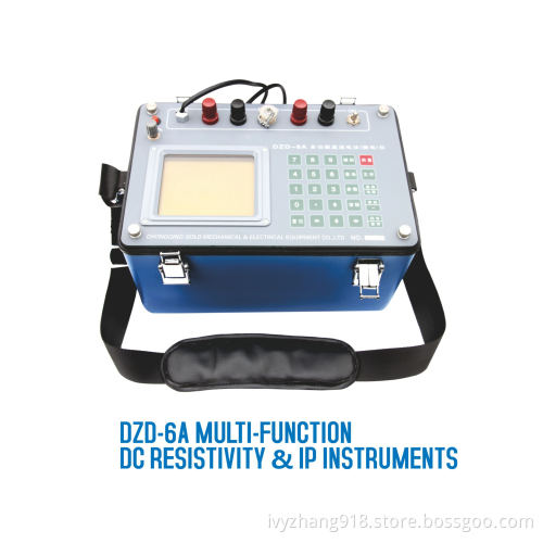 Underground Water Detector Metal Detector Multi-Function DC Resistivity & IP Instruments